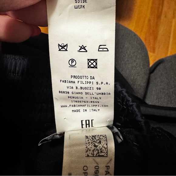 Fabiana Filippi•High Rise Wide Leg Pants
Women’s•Dark Blue•38 IT, 2 US - Picture 12 of 12